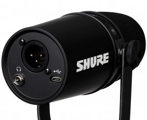 Shure MV7-K Mv7 Podcast Microphone (black)