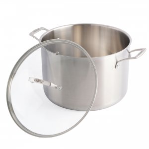 Babish 131281.02R 12 Quart Tri-ply Stainless Steel Professional Grade 