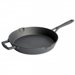 Babish 131284.01R 12 Inch Pre-seasoned Cast Iron Skillet In Black