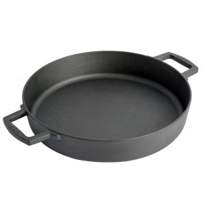 Babish 131311.01R 13 Inch Pre-seasoned Cast Iron Everyday Pan In Black