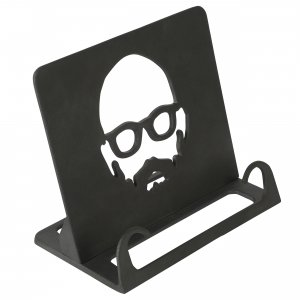 Babish 135439.01R 9.75 Inch Cast Iron Cookbook Holder In Black