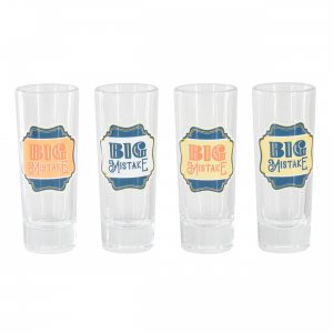 Wanda 135198.04R By Miranda Lambert 4 Piece 2.2 Ounce Shot Glass Set I