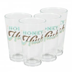 Wanda 138803.01 By Miranda Lambert 4 Piece 16 Ounce Glass Honey Hush T