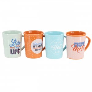 Wanda 134128.04R By Miranda Lambert 4 Piece 15 Ounce Retro Sentiment S