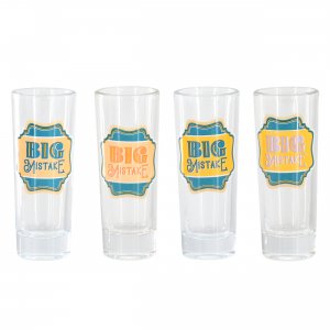 Wanda 139050.04R By Miranda Lambert 4 Piece 2.2 Ounce Shot Glass Set I