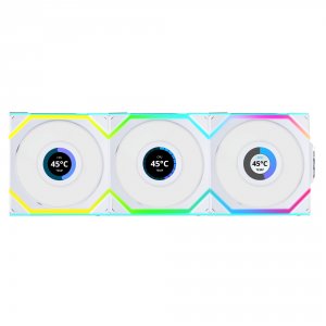 Lianli 12SLLCD1W3W Lian-li Uni Fan Sl 120mm Rgb Wireless Fan - White