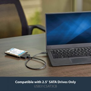 Startech USB31CSAT3CB Get Ultra-fast Access To Data By Connecting A 2.