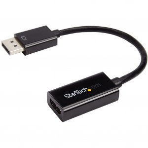 Startech DP2HD4KS Active Displayport To Hdmi Adapter - 4k 30hz1080p7.1