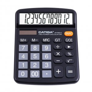 Adesso CD-2786B Ac Cd-2786b 12 Digits Basic Calculator Black Retail