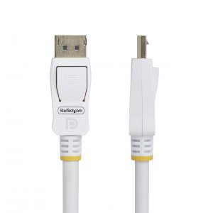 Startech DP12-CABLE-6FTW 6ft (1.8m) White Vesa Certified Displayport 1