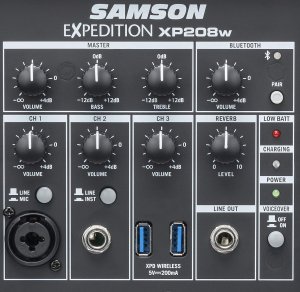 Samson SAXP208W Xp208w 8in Wireless Pa Sys