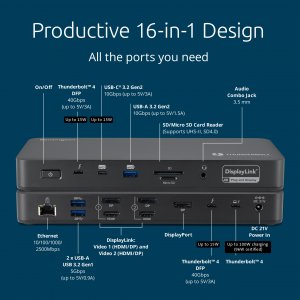 Kensington K35233NA Sd5910t Eq Tb 4 Quad Dl Dock