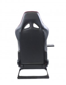 Gtr GTA-BLK-S105LBKRD Gta Racing Cockpit - Black And Red