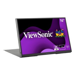 Viewsonic VG1656-2K 16in Portable Wqxga Ips Monitor With 65w Usb C And