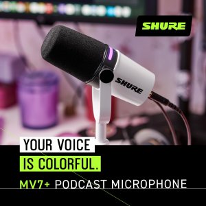 Shure MV7+-W 