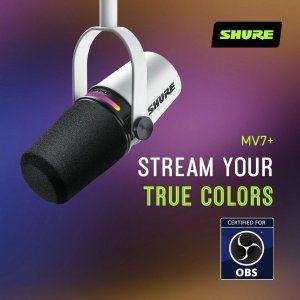 Shure MV7+-W 