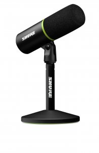 Shure MV6 Usb Speech Microphone, Black