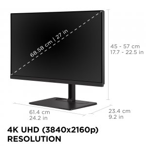 Viewsonic VP2776T-4K 27in Colorpro 4k Uhd Ips Monitor With 100w Thunde