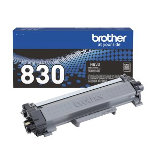 Original Brother TN830 Standard Yield Black Toner Cartridge - Laser - 