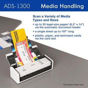 Brother ADS-1300 Ads-1300 Scanner