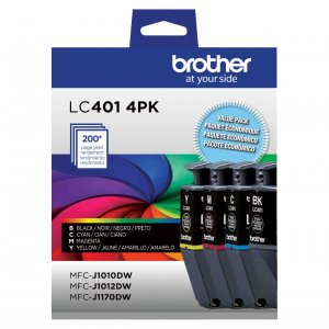 Original Brother LC4014PKS Pack Of 4 Cartridges, Lc4014pk