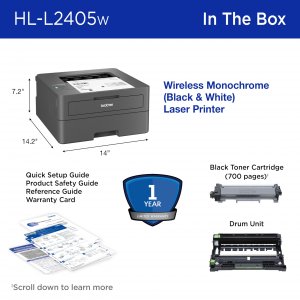 Brother HLL2405W Soho Laser Printer