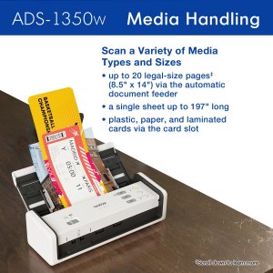 Brother ADS-1350W Ads-1350w Scanner