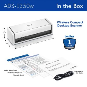 Brother ADS-1350W Ads-1350w Scanner