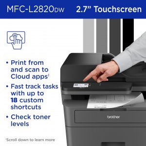 Brother MFCL2820DW Multifunction Laser Printer