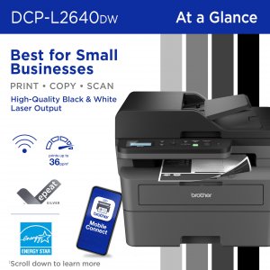 Brother DCPL2640DW Laser Printer