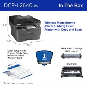 Brother DCPL2640DW Laser Printer