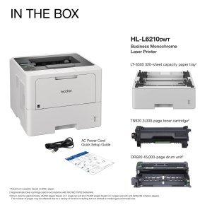 Brother HLL6210DWT Laser Printer