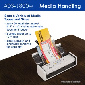 Brother ADS-1800W Ads-1800w Scanner