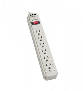 Tripp TRPTLP615 Surge Protector Power Strip 6 Outlet 15' Cord 790 Joul