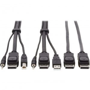 Interex P783-006-DP Dual Displayport Kvm Cable Kit