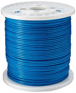 Interex N222-01K-BL 1000' Cat 6 Pvc Cable Blue