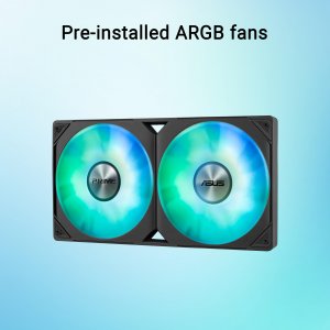 Asus PRIME LC 240 ARGB Fan Prime Lc 240 Argb Aio Cpu Liquid Cooler 2x1