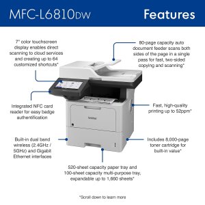 Brother MFCL6810DW Mfc-l6810dw Printer