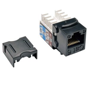 Interex N238-010-BK Cat6 Cat5e Jack Blk