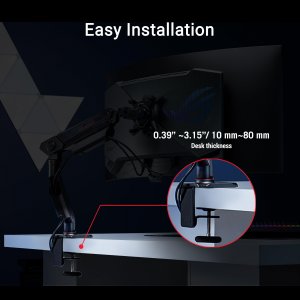 Asus AAS01 Ac  Rog Ergo Monitor Arm Accommodates Up To 39-inch Monitor