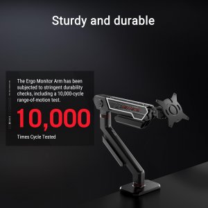 Asus AAS01 Ac  Rog Ergo Monitor Arm Accommodates Up To 39-inch Monitor