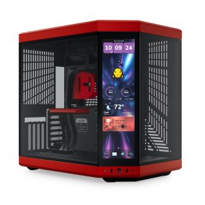 Hyte CS-HYTE-Y70TI-RB Y70 Touch Infinite Pc Tower - Black Cherry