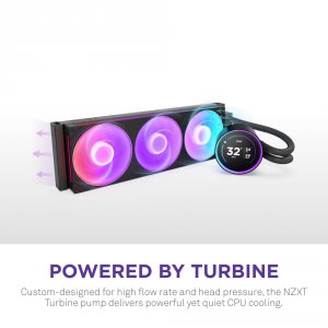 Nzxt RL-KR36E-B2 Kraken Elite 360 Rgb Liquid Cooler - Black