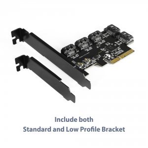 Vantec UGT-ST655 5-port Sata Iii Pcie X4 Host Card