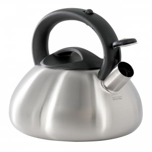 Hometrends 80728.02 1.9 Liter Stainless Steel Whistling Kettle With Ba