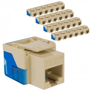 International IC107E5CIV Module Cat 5e Ez 25 Pk Ivory