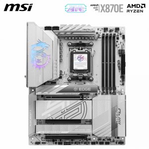 Msi X870EEDGEWTIWIFI Mb Mpg X870e Edge Ti Wifi X870e Am5 Max256gb Ddr5