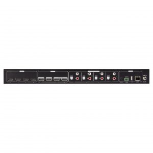 Black AVS-HDMI2-4X4-R2 Video Matrix Switcher - Hdmi 2.0, 4x4