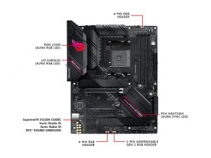 Asus STRIX B550-F GAMI WIFI II Strix B550-f Gaming Desktop Motherboard