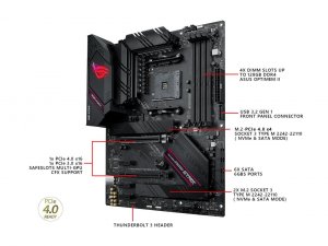 Asus STRIX B550-F GAMI WIFI II Strix B550-f Gaming Desktop Motherboard